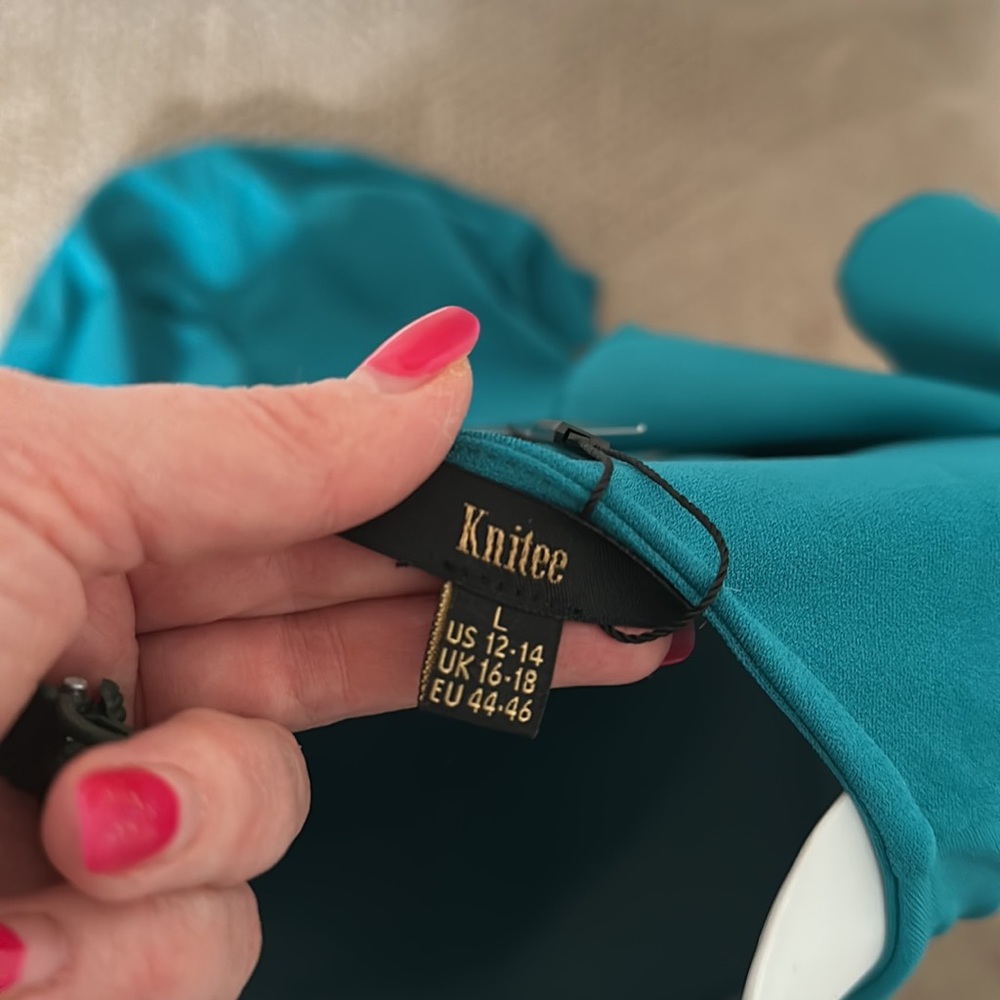 Turquoise Dress - Picture 4 of 5